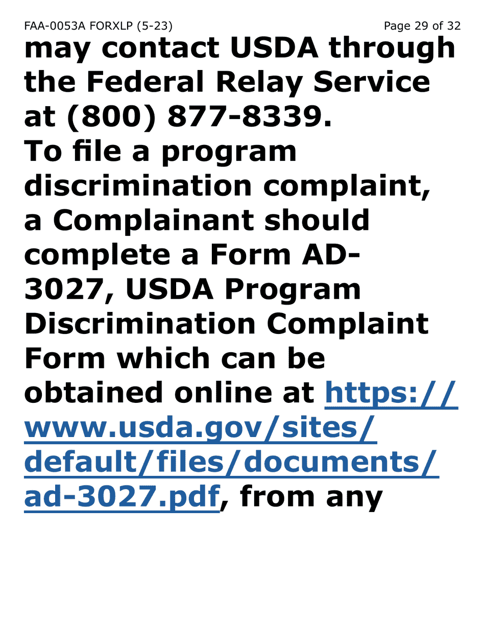 Form FAA-0053A-XLP Verification of New / Current Employment (Extra Large Print) - Arizona, Page 29