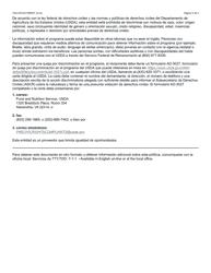Formulario FAA-0574A Retirar O Suspender Beneficios/Solicitud De Apelacion - Arizona (Spanish), Page 2