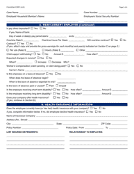 Form FAA-0053A Verification of New/Current Employment - Arizona (English/Spanish), Page 2