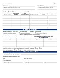 Form FAA-1701A Verification of Terminated Employment - Arizona (English/Spanish), Page 2