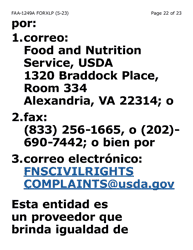 Form FAA-1249A-XLP Verification of Disability (Extra Large Print) - Arizona (English/Spanish), Page 22