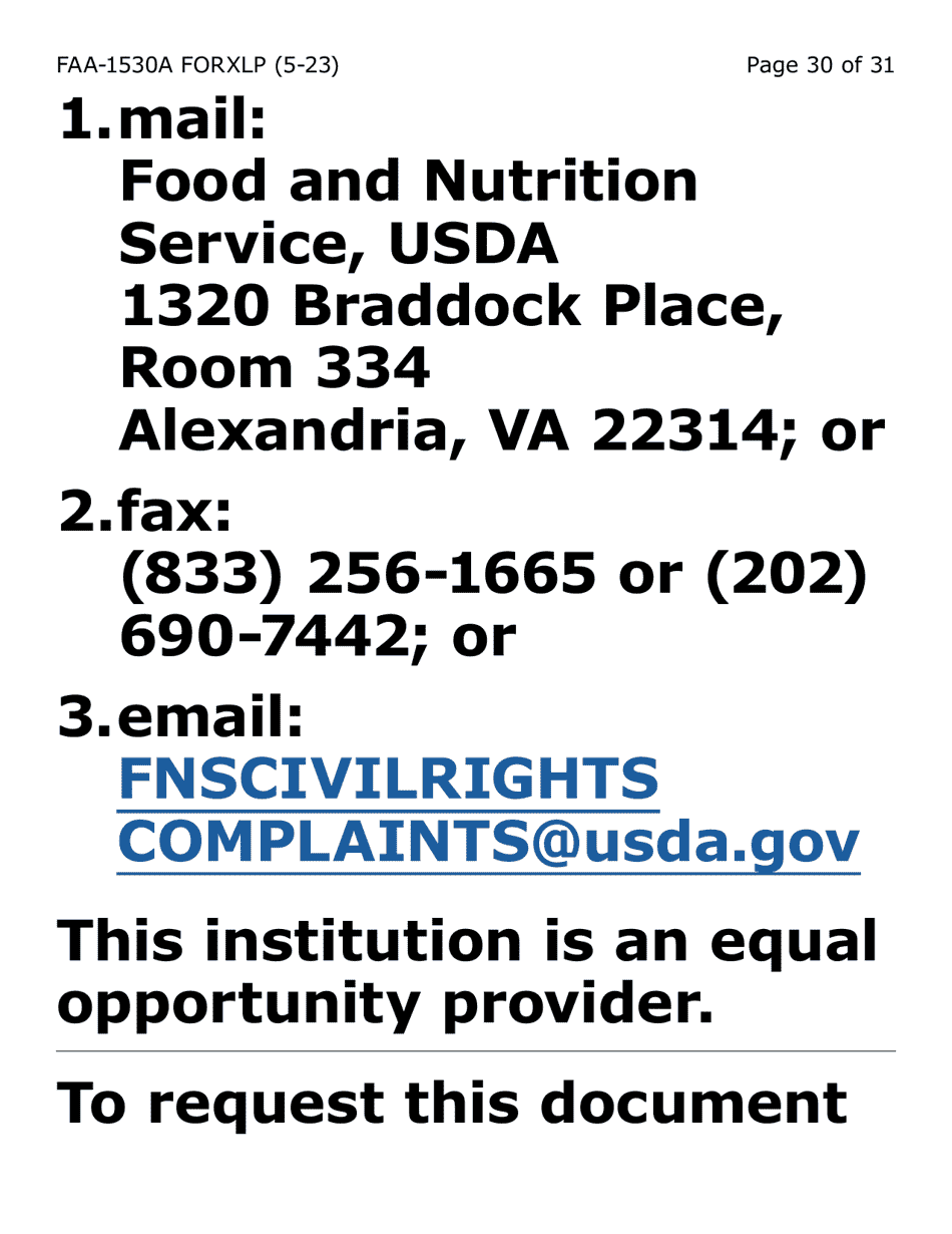 Form FAA-1530A-XLP Abawd Participation and Referral (Extra Large Print) - Arizona, Page 30