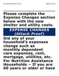 Form FAA-0412A-XLP Change Report (Extra Large Print) - Arizona, Page 10