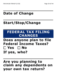 Form FAA-0412A-XLP Change Report (Extra Large Print) - Arizona, Page 24