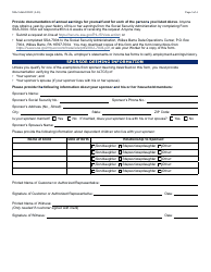 Form FAA-1546A Sponsor Deeming Information - Arizona, Page 3