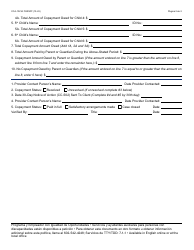 Formulario CCA-1021A-S Informe De Copagos Atrasados - Arizona (Spanish), Page 2