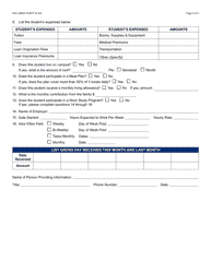 Form FAA-0060A Authority to Release Student Information - Arizona, Page 2