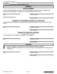 Form NHJB-2185-FP Petition for Adoption of Unrelated Minor Child - New Hampshire, Page 3