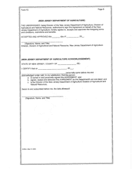 Form F2 Standard Agreement for Owner Applicant - Deer Fencing Program - New Jersey, Page 8