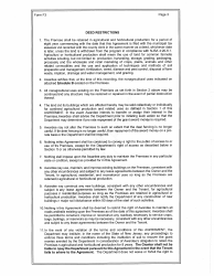 Form F3 Standard Agreement for Tenant Applicant - Deer Fencing Program - New Jersey, Page 3