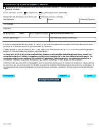 Forme 2020F Demande De Designation D&#039;un Arbitre Unique En Vertu De L&#039;article 49 (Arbitrage Accelere) - Ontario, Canada (French), Page 6