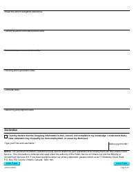 Form 2018E Application for Employment Occupational Health and Safety Inspector - Mining - Ontario, Canada, Page 6