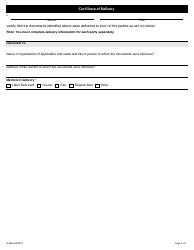 Form A-66 Response/Intervention -appeal of Inspector&#039;s Order - Ontario, Canada, Page 6