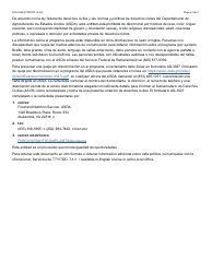 Formulario FAA-1565A-S Acuerdo De Prueba De Drogas Para Recibir Asistencia Nutricional - Arizona (Spanish), Page 2
