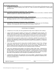Form BCHS-QI-9010 Application for Michigan Bei Examination - Michigan, Page 3