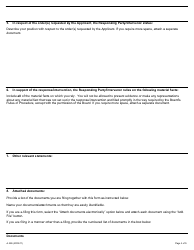 Form A-32 Response/Intervention - Application Regarding Union&#039;s Duty of Fair Referral - Ontario, Canada, Page 3