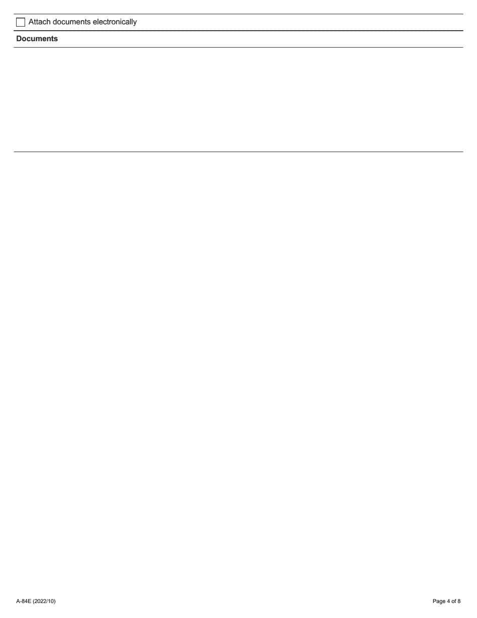 Form A-84 Response / Intervention - Application Under Section 127.2 of the Act (Termination of Bargaining Rights, Non-construction Employer) - Ontario, Canada, Page 4