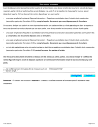 Forme A-93 Reponse/Intervention - Requete En Accreditation Dans L&#039;industrie De La Construction (Association Patronale) - Ontario, Canada (French), Page 6