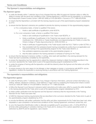 Form 12-2587E Training Agreement - Ontario, Canada, Page 3