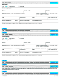 Forme A-92 Requete En Accreditation Dans L&#039;industrie De La Construction (Association Patronale) - Ontario, Canada (French), Page 2