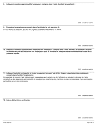 Forme A-92 Requete En Accreditation Dans L&#039;industrie De La Construction (Association Patronale) - Ontario, Canada (French), Page 4