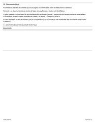 Forme A-92 Requete En Accreditation Dans L&#039;industrie De La Construction (Association Patronale) - Ontario, Canada (French), Page 5