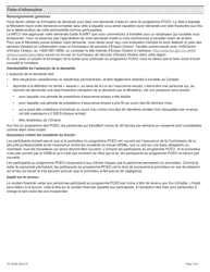 Forme 89-1839F Demande Dans Le Cadre Du Programme Partenariats Pour La Creation D&#039;emplois De L&#039;ontario (Pceo) - Ontario, Canada (French), Page 7