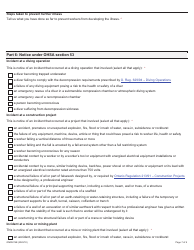 Form ON00276E Report of a Workplace Fatality, Injury, Illness or Incident (Ohsa S. 51, 52, 53) - Ontario, Canada, Page 7