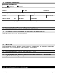 Form A-36 Response/Intervention - Application for Religious Exemption - Ontario, Canada, Page 2