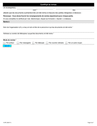 Forme A-49 Demande De Reexamen - Ontario, Canada (French), Page 6