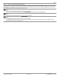IRS Form 14431 Response to Proposed Adjustment(S), Page 2