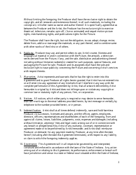 Concept Artist Agreement Template, Page 2