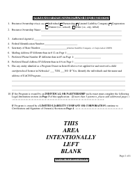 Application for a Preschool License - Nebraska, Page 4