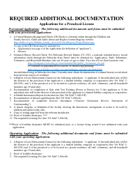 Application for a Preschool License - Nebraska, Page 7
