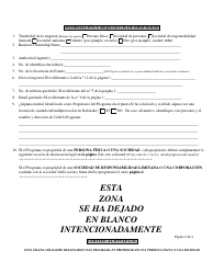 Solicitud De Licencia De Centro Solo Para Escolares - Nebraska (Spanish), Page 4