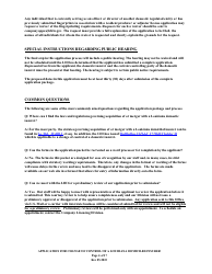 Application for Change of Control of a Louisiana Domiciled Insurer - Louisiana, Page 4