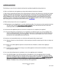 Application for Viatical Settlement License - Louisiana, Page 4