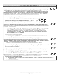 Application for New or Renewal Rental Car Limited License - Louisiana, Page 4
