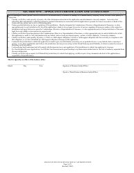 Application for New or Renewal Rental Car Limited License - Louisiana, Page 5