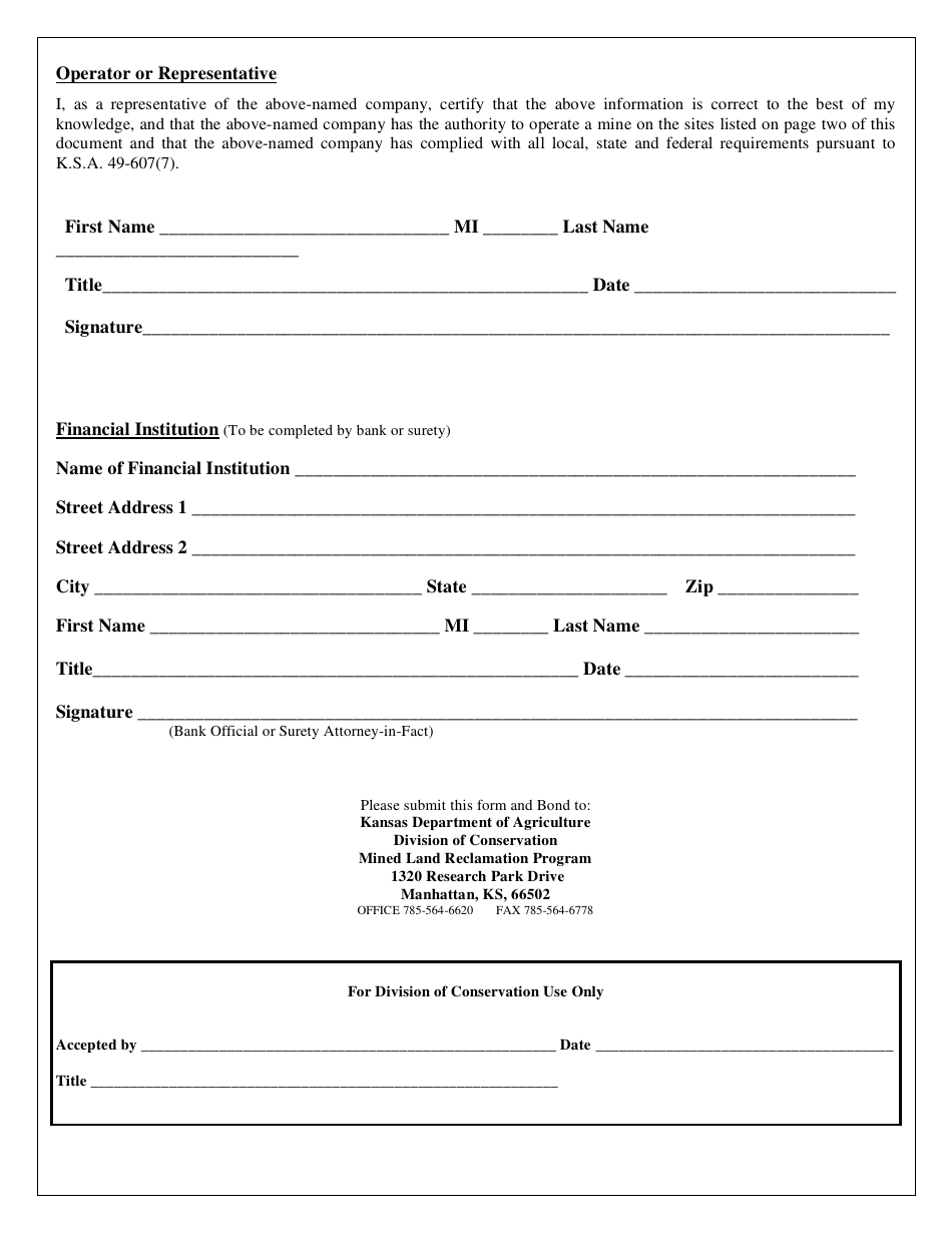 Form LR-4B Assignment of Irrevocable Letter of Credit - Kansas, Page 3