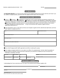 Form DC104 Summons - Landlord-Tenant/Land Contract - Michigan, Page 3