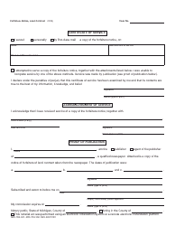 Form DC101 Forfeiture Notice - Land Contract - Michigan, Page 2