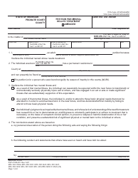 Document preview: Form PCM201 Petition for Mental Health Treatment - Michigan