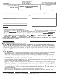 Form MC13 Request and Writ for Garnishment (Nonperiodic) - Michigan