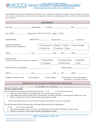 Document preview: Attachment A Policy 680-c - Arizona Pre-admission Screening and Resident Review (Pasrr) Level I Screening Tool - Arizona