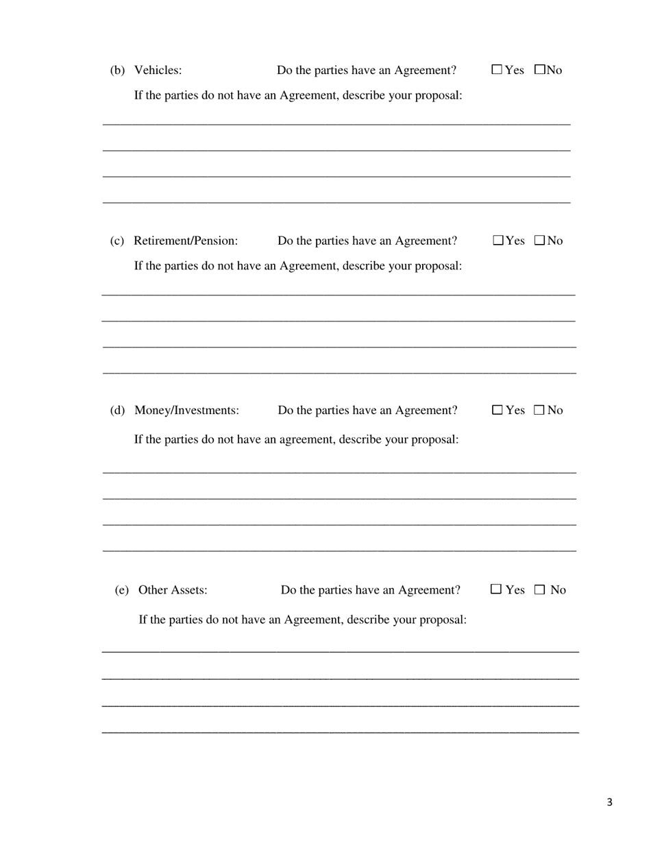 Form SJ-FL-105 Settlement Conference Statement - County of San Joaquin, California, Page 3