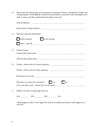Form SCO-CSD-DRS2001 Application for Education and Training Program Approval - Ohio, Page 4