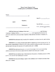 Document preview: Compliance Conference Order - Part 9 - Bronx County, New York