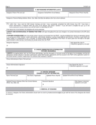 Form PCP-121 Designee Authorization and Update - Private School Choice Programs (Pscp or Choice) - Wisconsin, Page 2