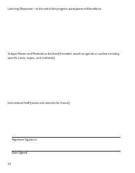 Program Application Form - Oklahoma, Page 2